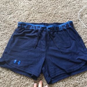Under Armor Blue Athletic Shorts